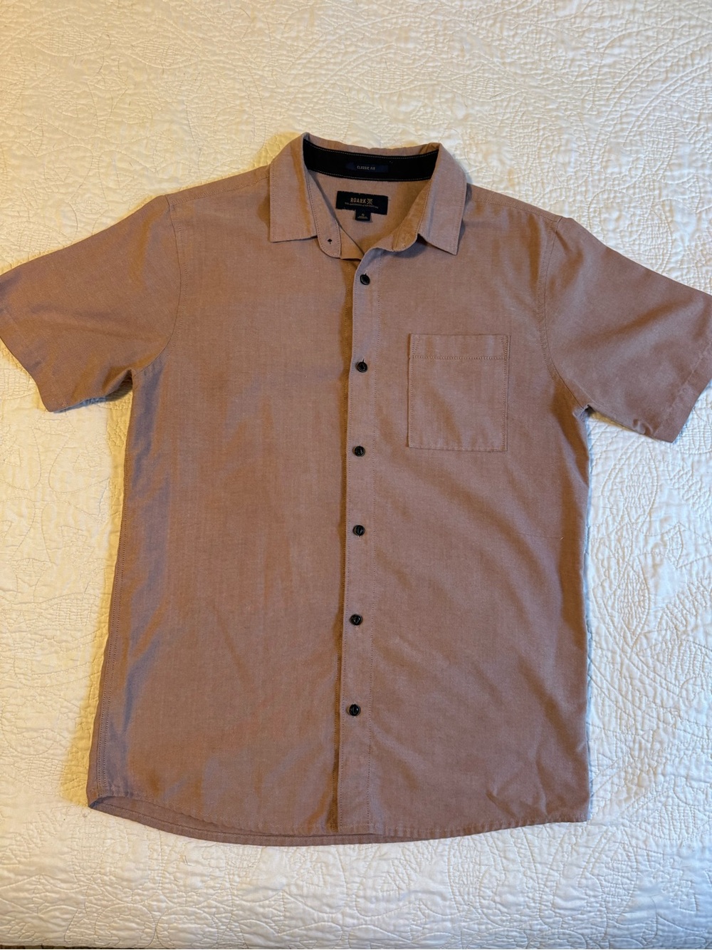 Roark Well Worn Short Sleeve Button Up Shirt